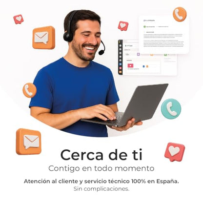 SaveFamily SaveWatch Plus 2 | Reloj Inteligente Niño con Localizador GPS, Llamada, Vídeo, Whatsapp, Spotify, App Store | SIM Incluida - Esfera Blanca y Correa de Tela Ocean